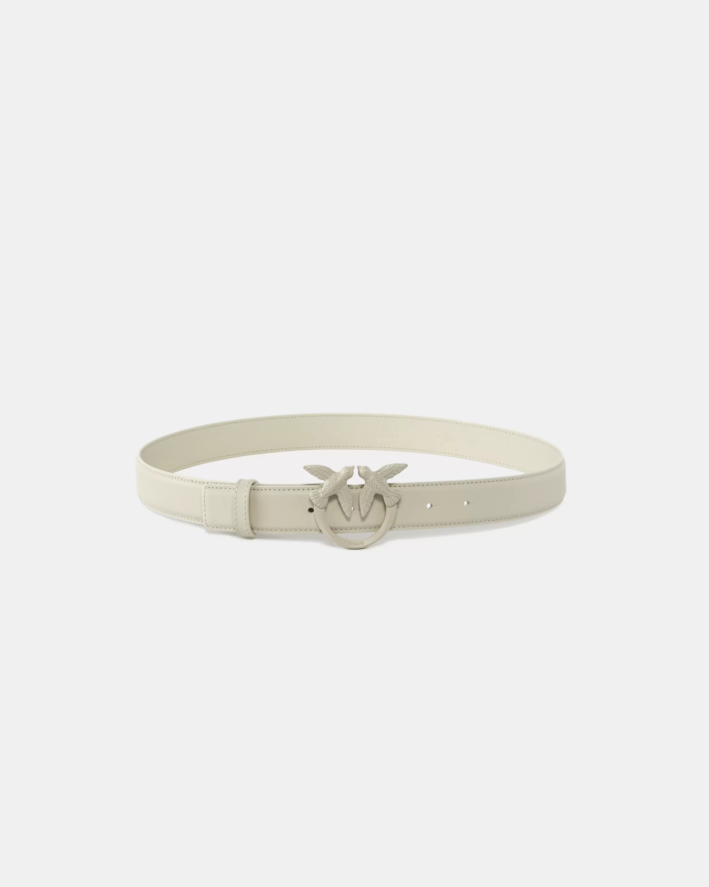 PINKO Belt with colored buckle 3cm