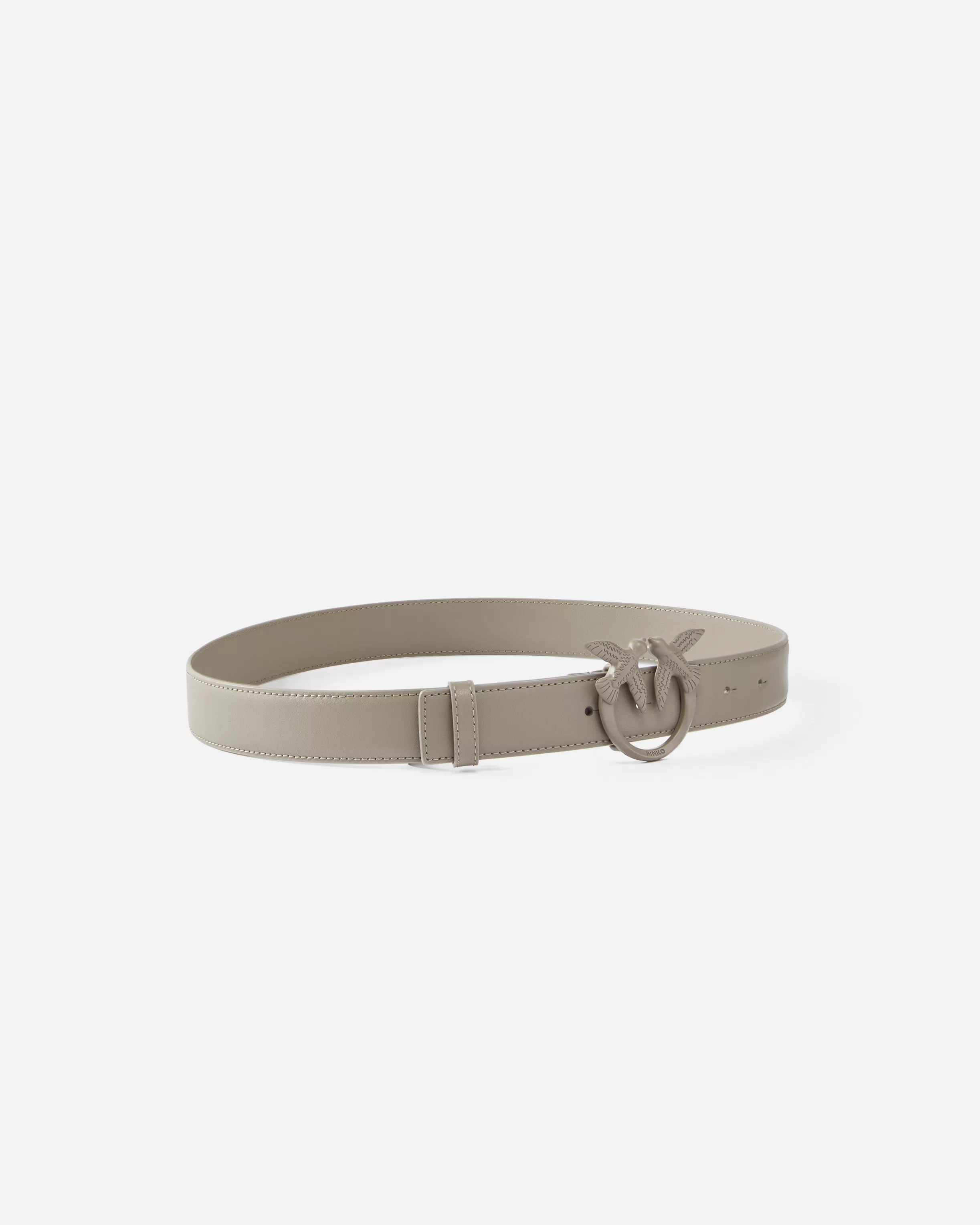 PINKO Belt with colored buckle 3cm