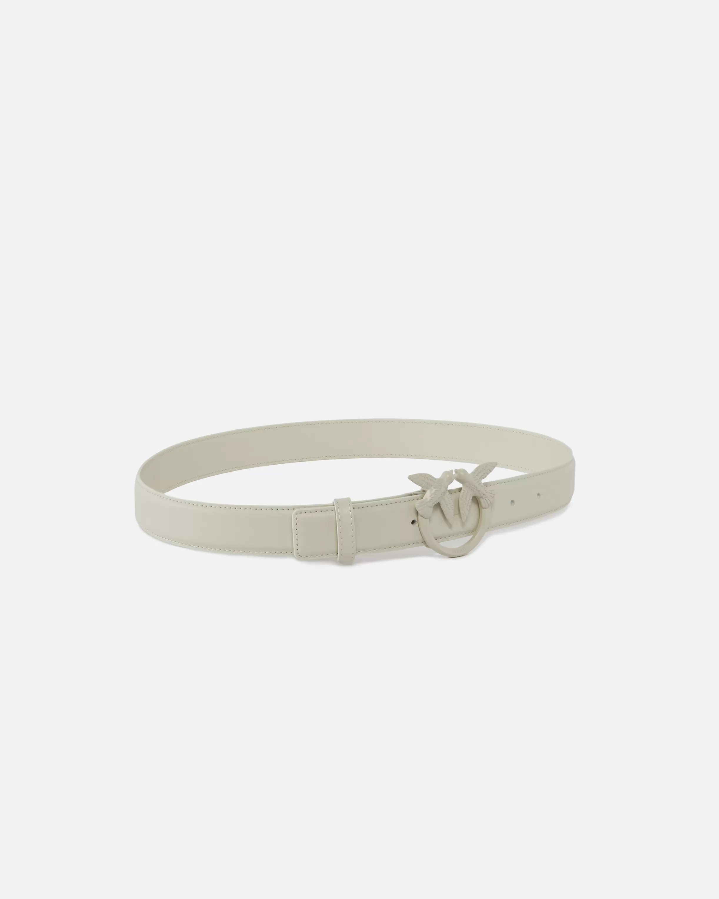 PINKO Belt with colored buckle 3cm