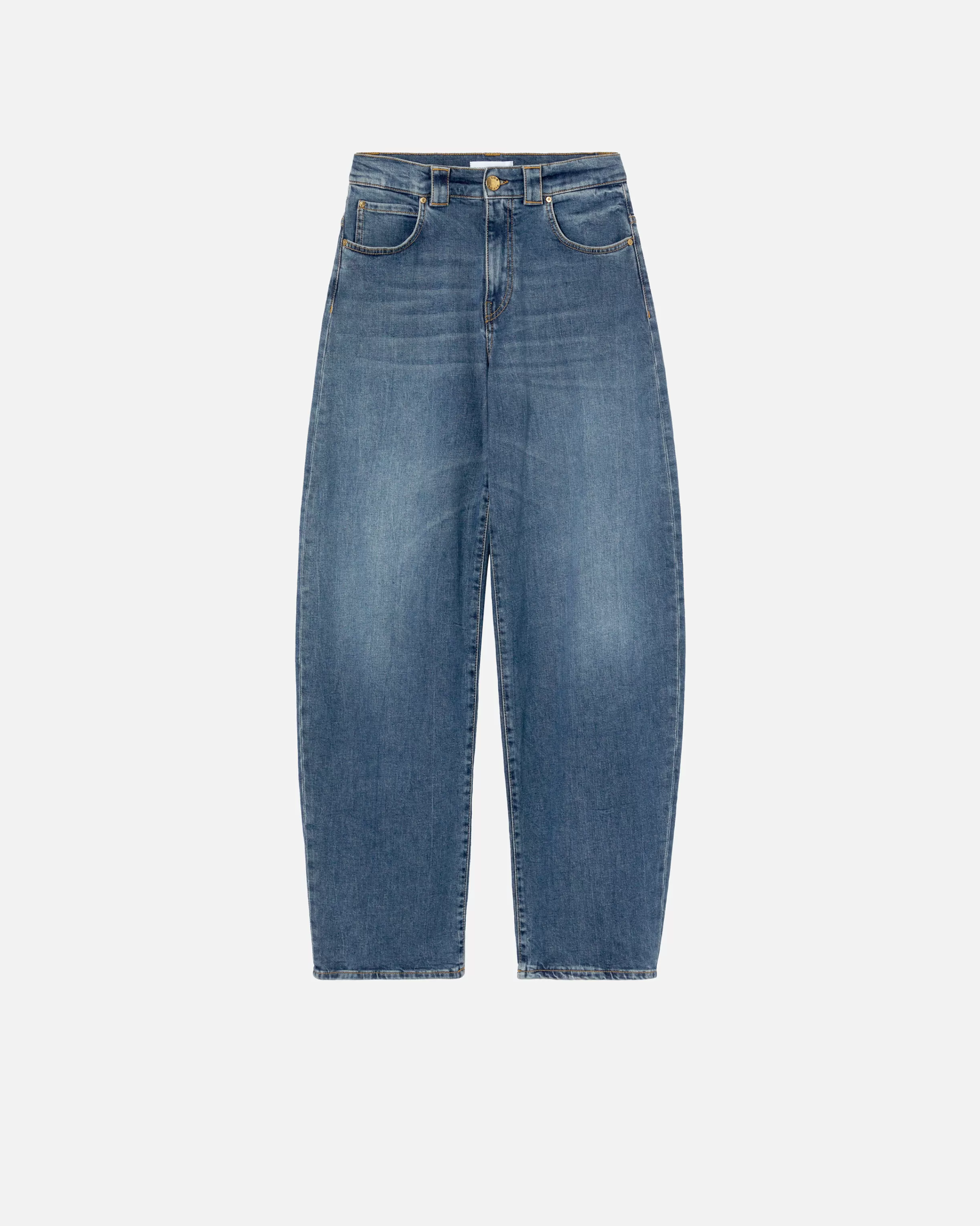 PINKO Egg-fit vintage denim jeans