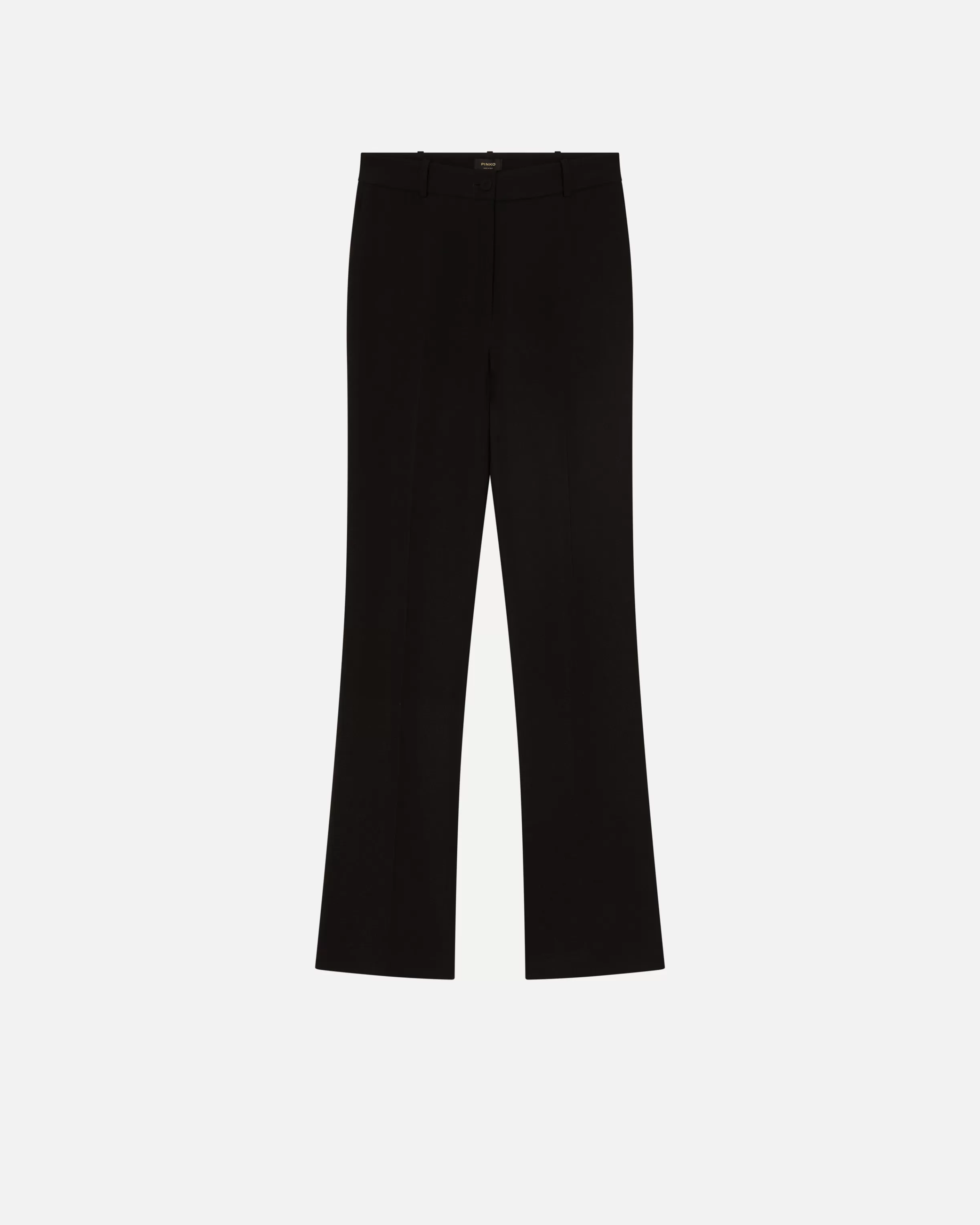 flared_trousers_in_technical_cady_4.webp PINKO Flared trousers in technical cady
