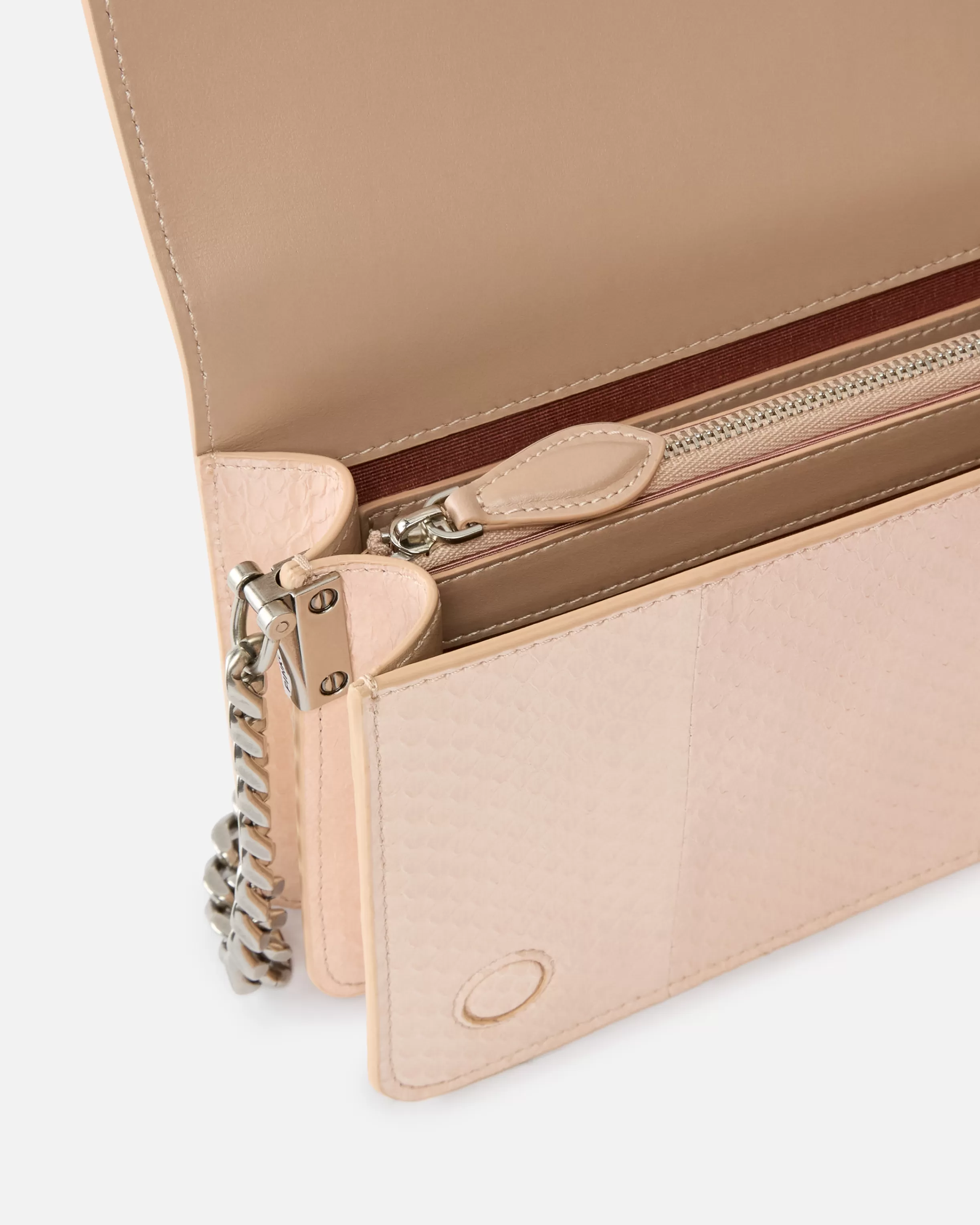 PINKO Mini Love Bag crossbody bag in glossy reptile Galleria.